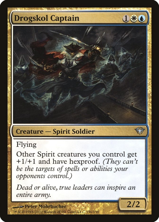 Drogskol Captain [Dark Ascension] MTG Single Magic: The Gathering | Red Claw Gaming