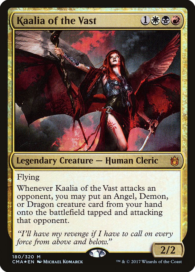 Kaalia of the Vast [Commander Anthology] MTG Single Magic: The Gathering | Red Claw Gaming