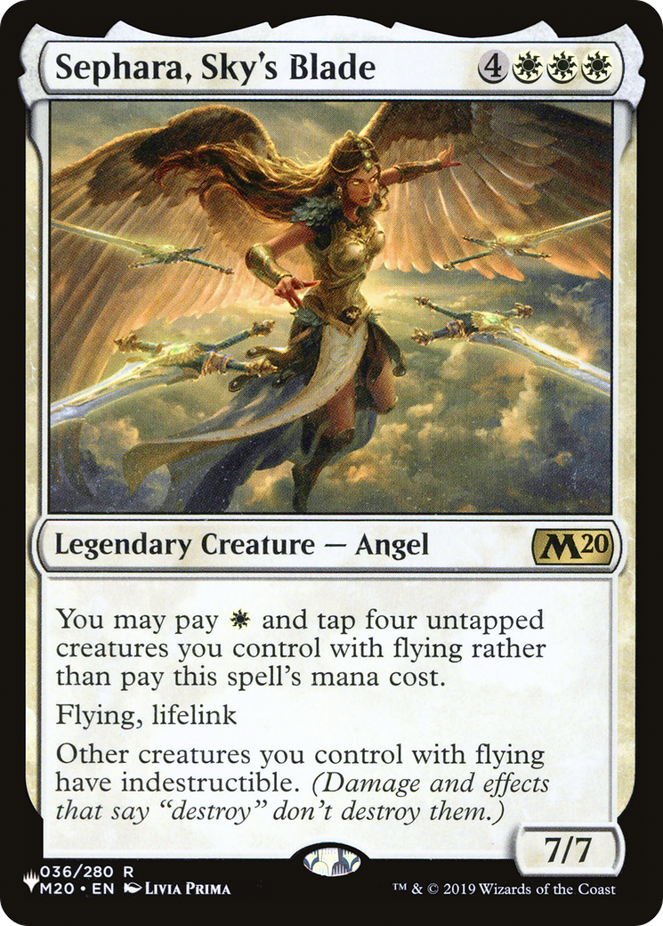 Sephara, Sky's Blade [Secret Lair: Angels] MTG Single Magic: The Gathering | Red Claw Gaming