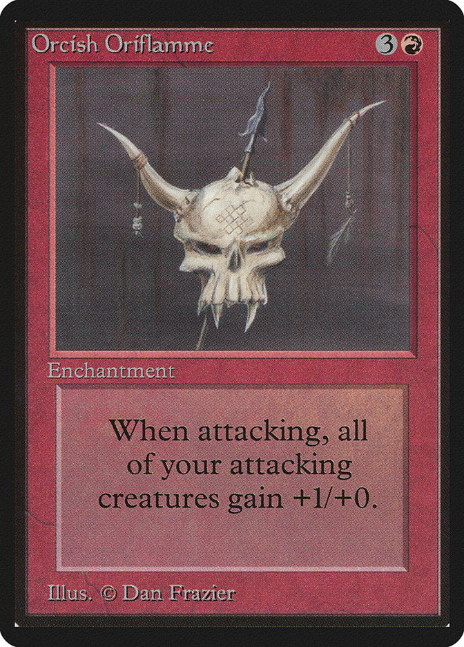 Orcish Oriflamme [Beta Edition] MTG Single Magic: The Gathering | Red Claw Gaming