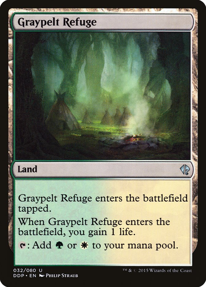 Graypelt Refuge [Duel Decks: Zendikar vs. Eldrazi] MTG Single Magic: The Gathering | Red Claw Gaming