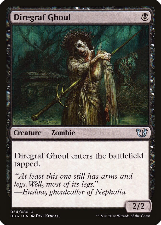 Diregraf Ghoul [Duel Decks: Blessed vs. Cursed] MTG Single Magic: The Gathering | Red Claw Gaming
