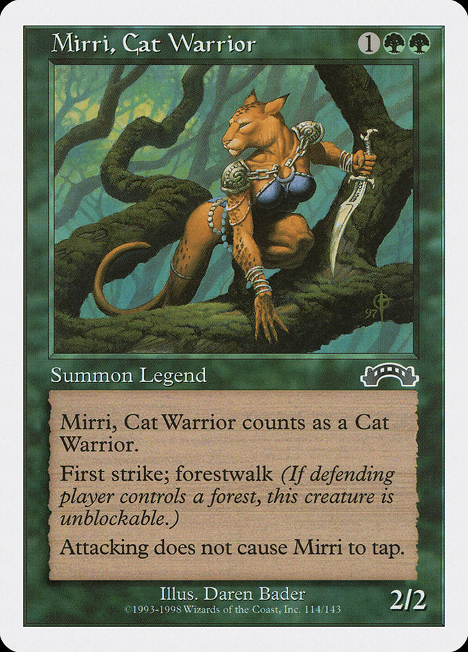 Mirri, Cat Warrior [Anthologies] MTG Single Magic: The Gathering | Red Claw Gaming