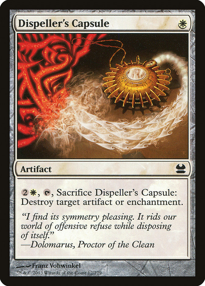 Dispeller's Capsule [Modern Masters] MTG Single Magic: The Gathering | Red Claw Gaming