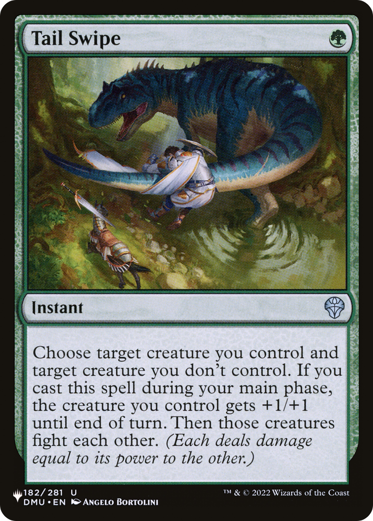 Tail Swipe [The List] MTG Single Magic: The Gathering | Red Claw Gaming