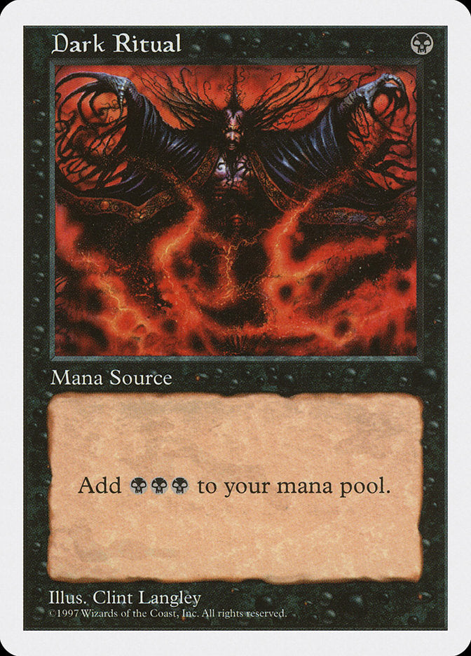 Dark Ritual [Fifth Edition] MTG Single Magic: The Gathering | Red Claw Gaming