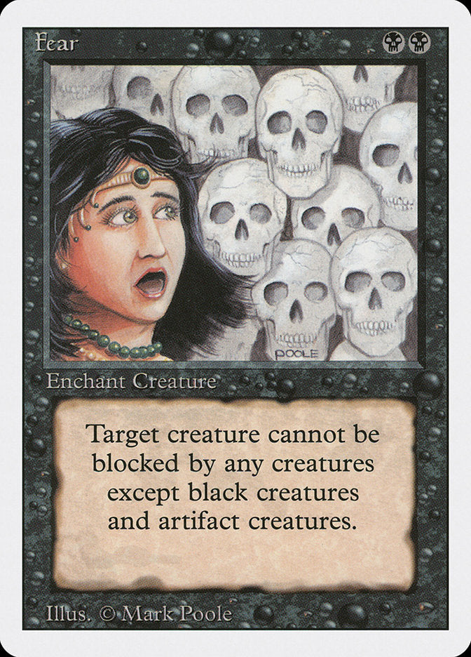 Fear [Revised Edition] MTG Single Magic: The Gathering | Red Claw Gaming
