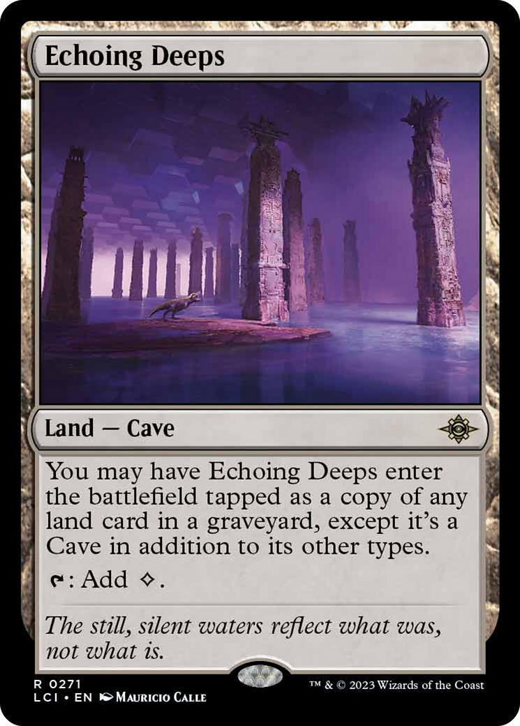 Echoing Deeps [The Lost Caverns of Ixalan] MTG Single Magic: The Gathering    | Red Claw Gaming