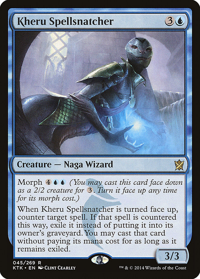 Kheru Spellsnatcher [Khans of Tarkir] MTG Single Magic: The Gathering | Red Claw Gaming