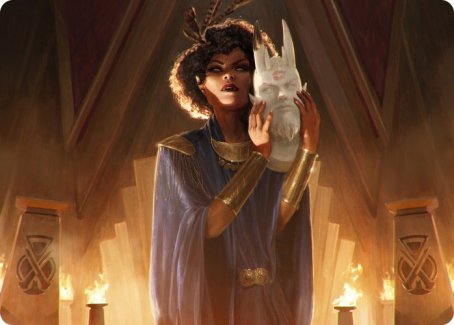 Cormela, Glamour Thief Art Card [Streets of New Capenna Art Series] MTG Single Magic: The Gathering | Red Claw Gaming