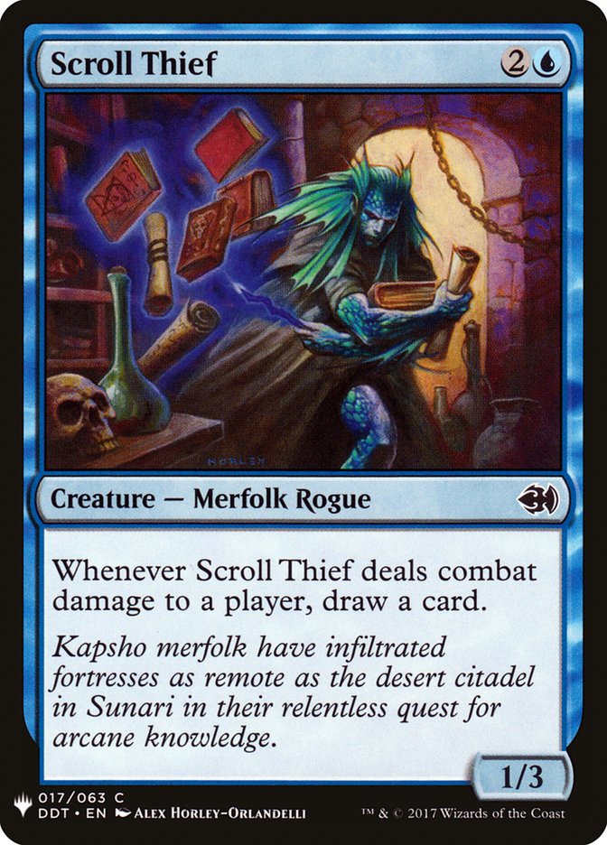 Scroll Thief [Mystery Booster] MTG Single Magic: The Gathering | Red Claw Gaming