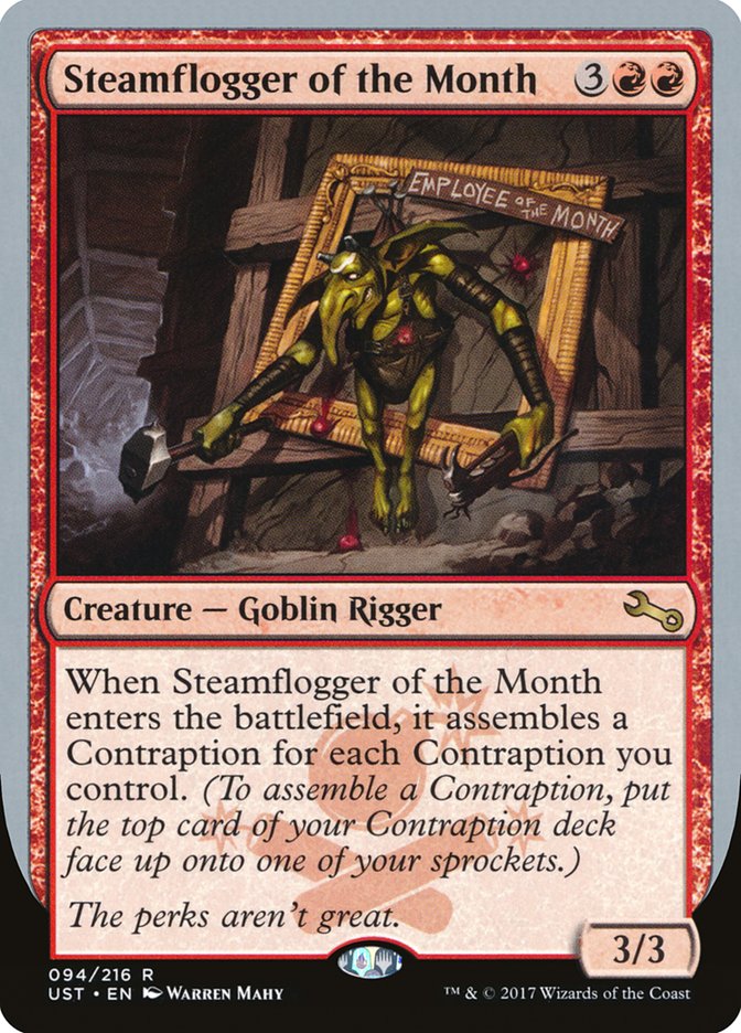 Steamflogger of the Month [Unstable] MTG Single Magic: The Gathering | Red Claw Gaming