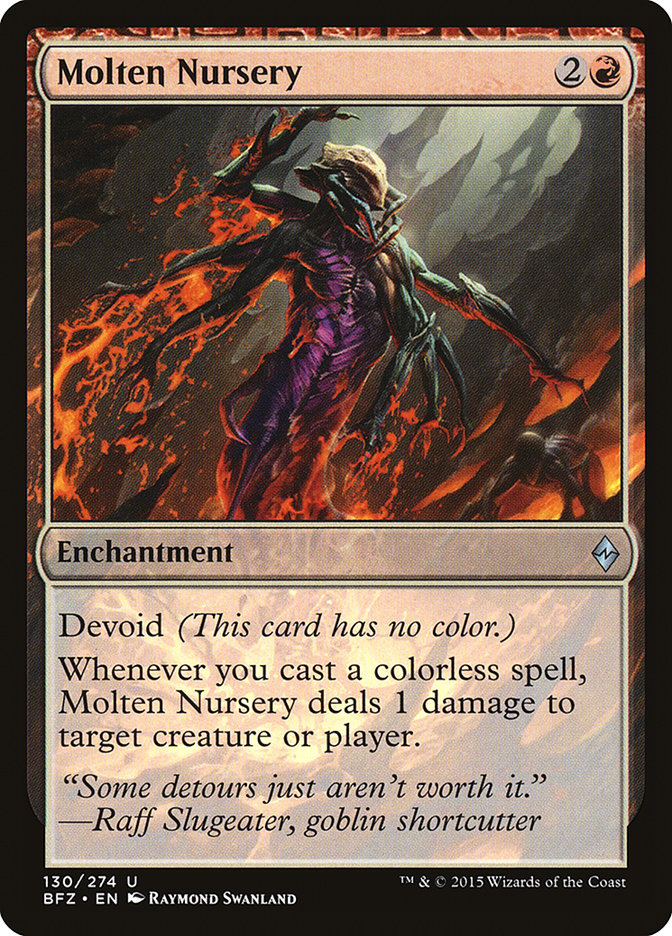 Molten Nursery [Battle for Zendikar] MTG Single Magic: The Gathering | Red Claw Gaming