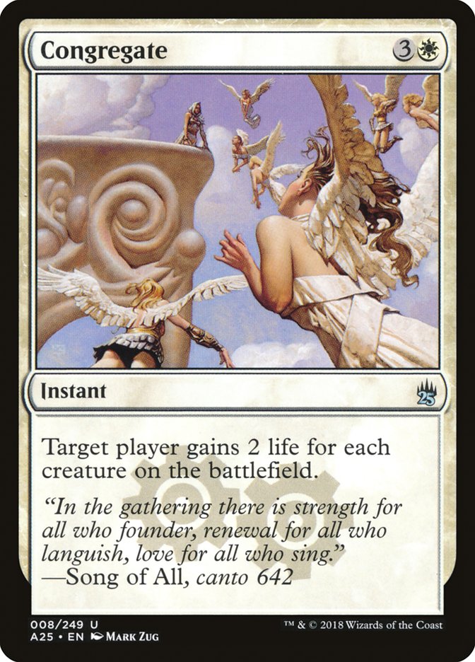Congregate [Masters 25] MTG Single Magic: The Gathering | Red Claw Gaming