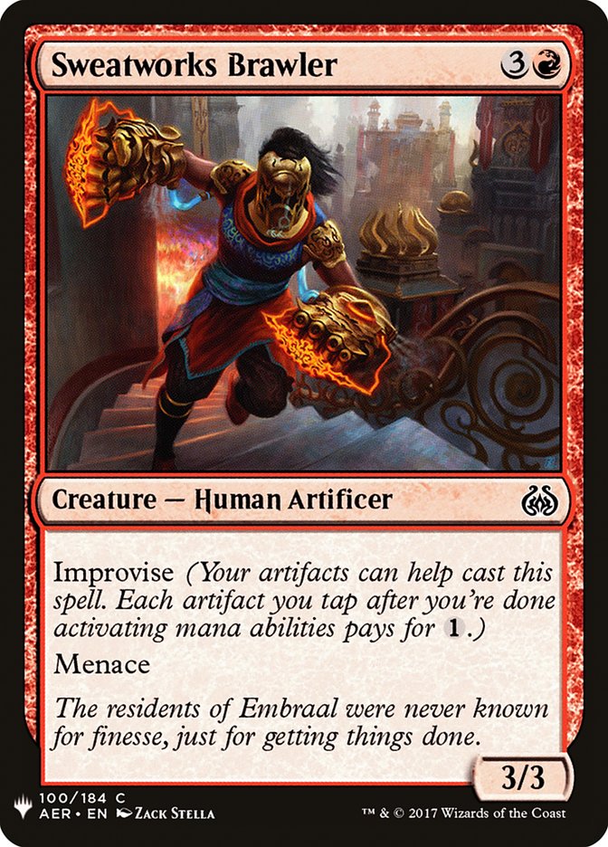 Sweatworks Brawler [Mystery Booster] MTG Single Magic: The Gathering | Red Claw Gaming