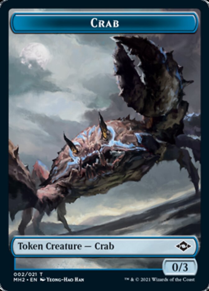 Crab // Food (18) Double-Sided Token [Modern Horizons 2 Tokens] MTG Single Magic: The Gathering | Red Claw Gaming
