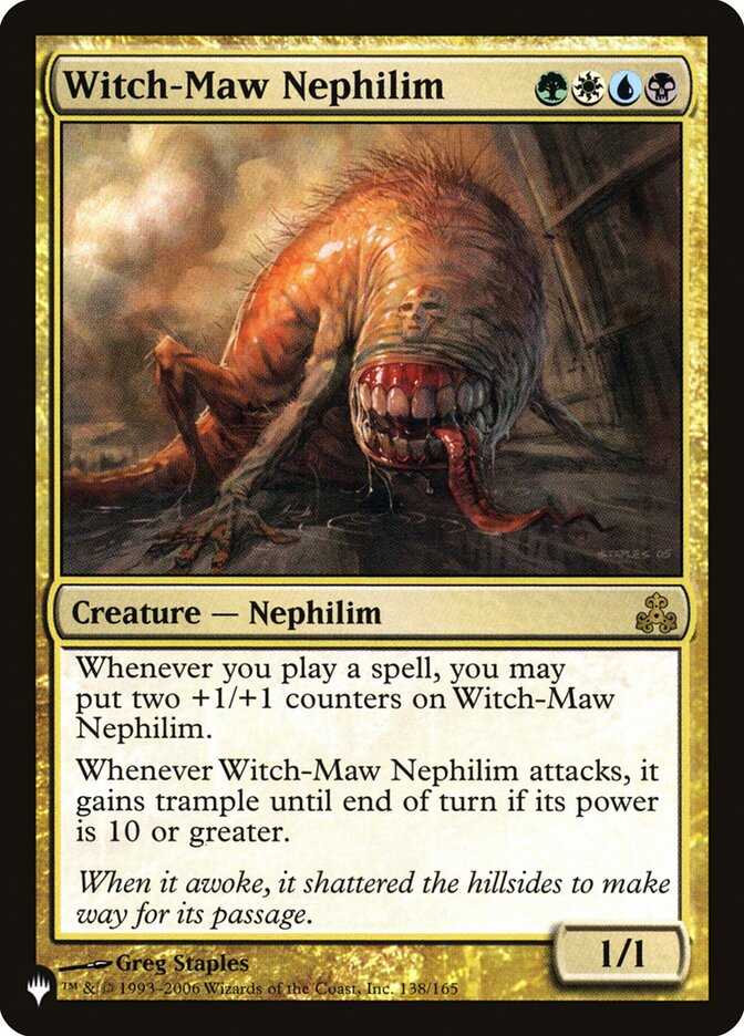 Witch-Maw Nephilim [The List] MTG Single Magic: The Gathering | Red Claw Gaming