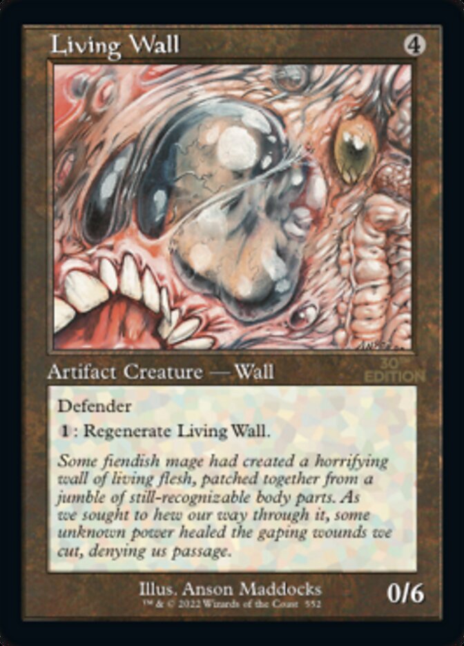 Living Wall (Retro) [30th Anniversary Edition] MTG Single Magic: The Gathering | Red Claw Gaming