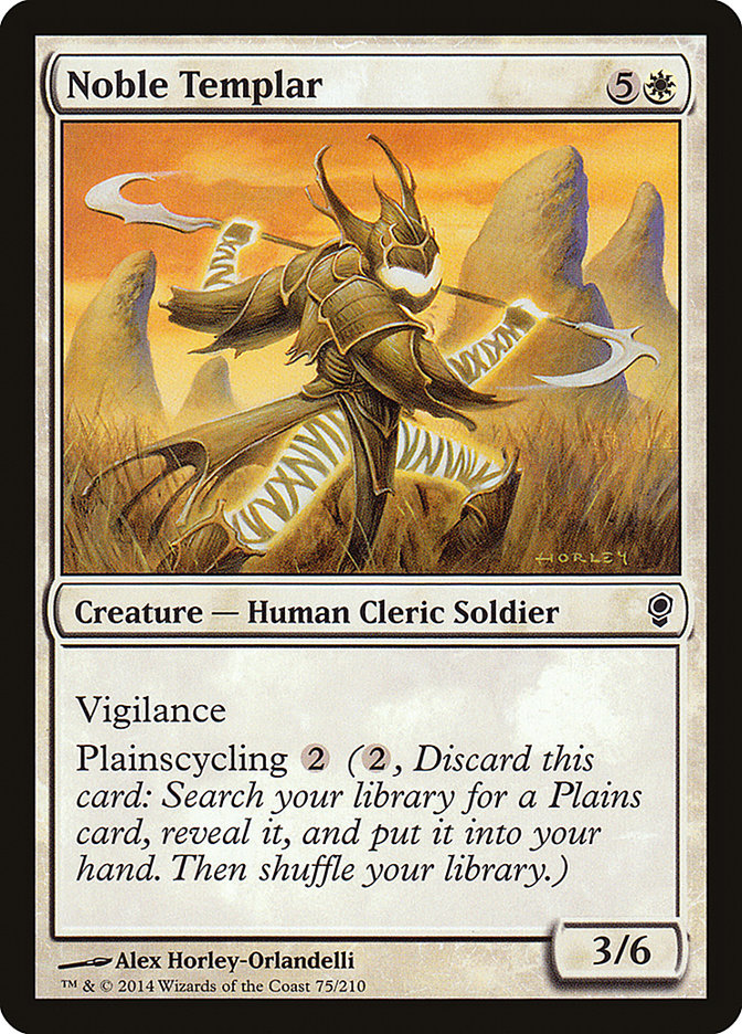 Noble Templar [Conspiracy] MTG Single Magic: The Gathering | Red Claw Gaming