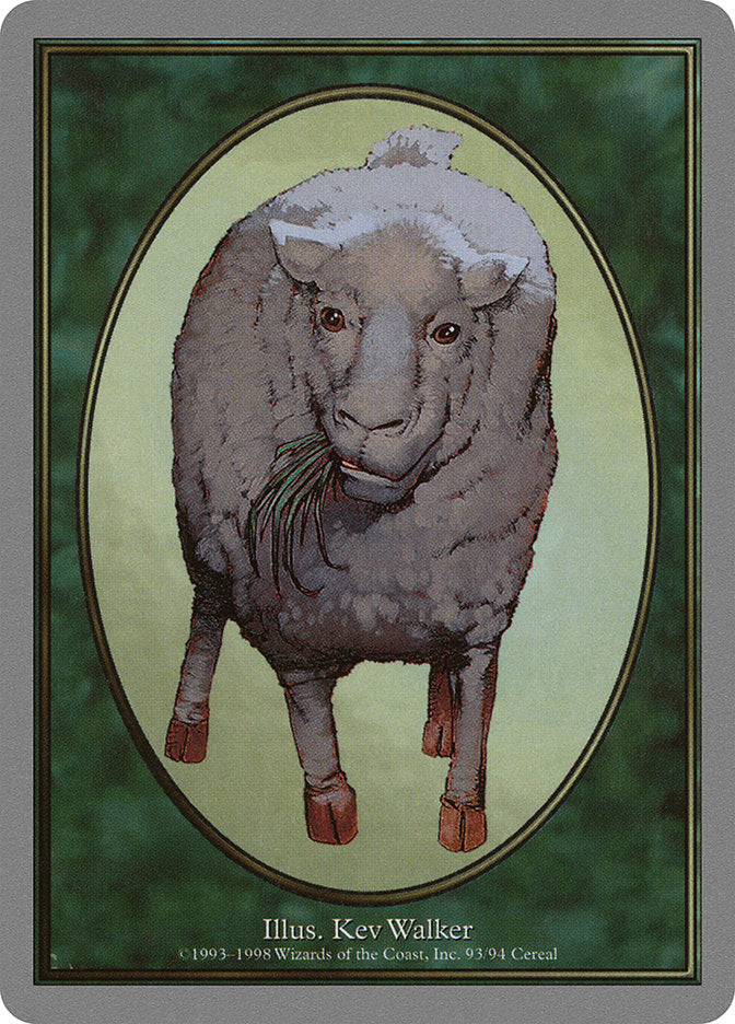 Sheep Token [Unglued Tokens] MTG Single Magic: The Gathering | Red Claw Gaming