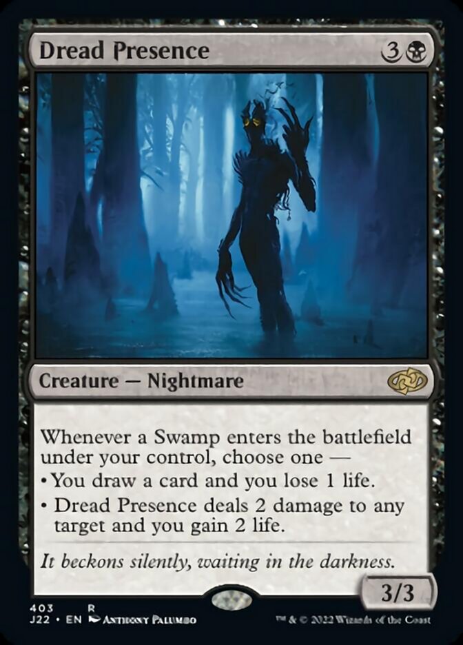 Dread Presence [Jumpstart 2022] MTG Single Magic: The Gathering | Red Claw Gaming