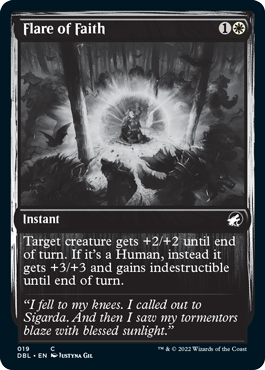 Flare of Faith [Innistrad: Double Feature] MTG Single Magic: The Gathering | Red Claw Gaming