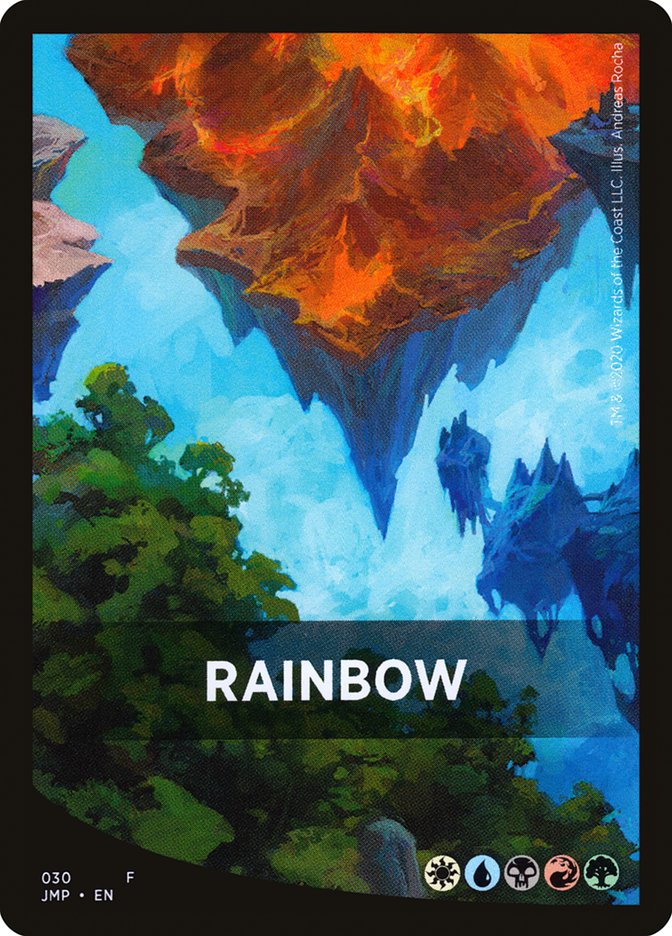 Rainbow Theme Card [Jumpstart Front Cards] MTG Single Magic: The Gathering | Red Claw Gaming