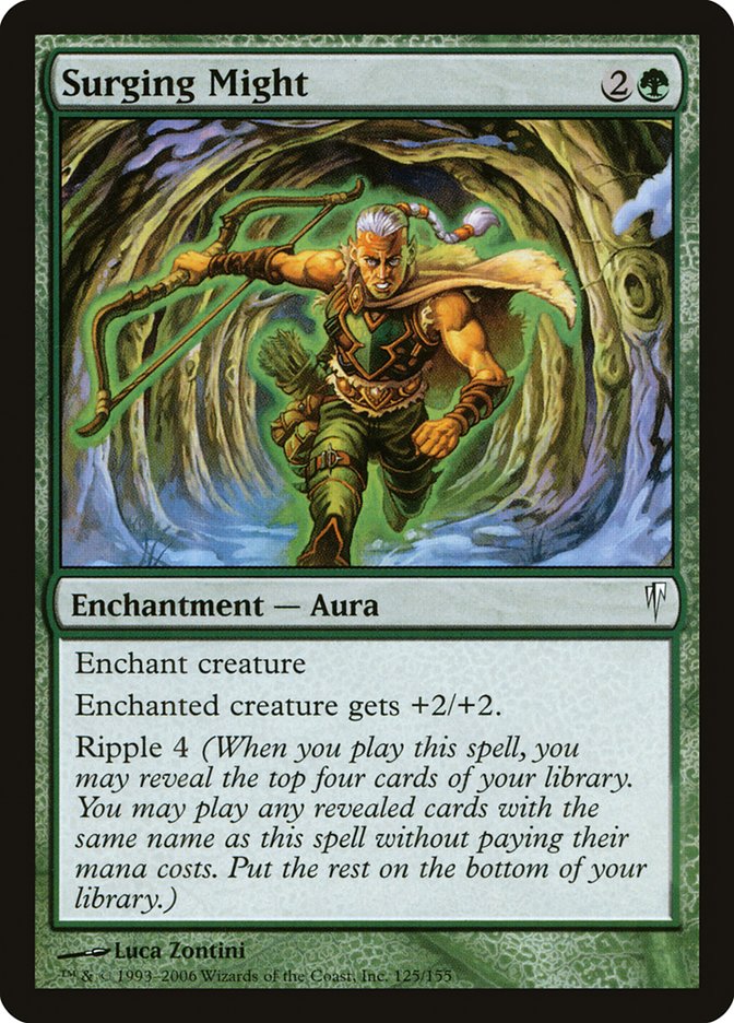 Surging Might [Coldsnap] MTG Single Magic: The Gathering | Red Claw Gaming