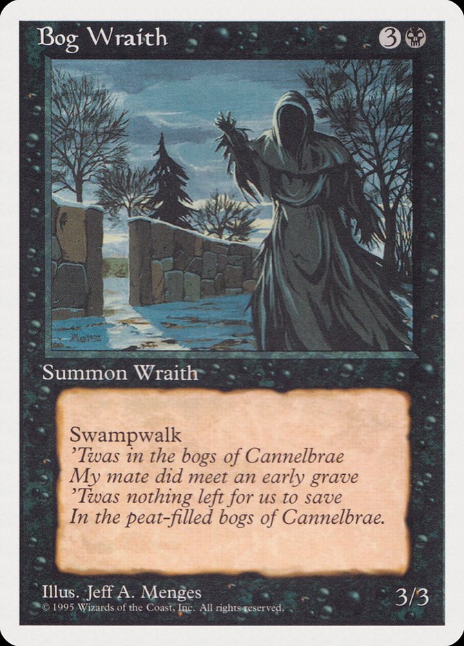 Bog Wraith [Rivals Quick Start Set] MTG Single Magic: The Gathering | Red Claw Gaming