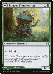 Tangled Florahedron // Tangled Vale [Zendikar Rising] MTG Single Magic: The Gathering | Red Claw Gaming