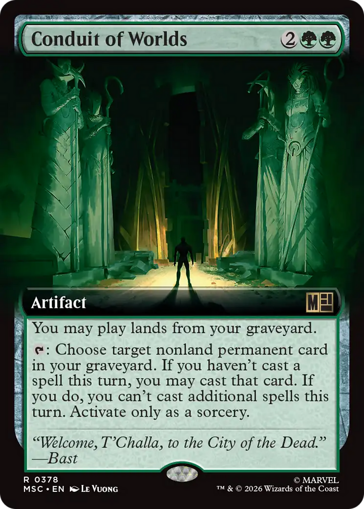 Conduit of Worlds (Extended Art) [Marvel Super Heroes Commander] | Red Claw Gaming