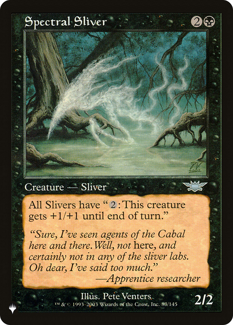Spectral Sliver [The List] MTG Single Magic: The Gathering | Red Claw Gaming