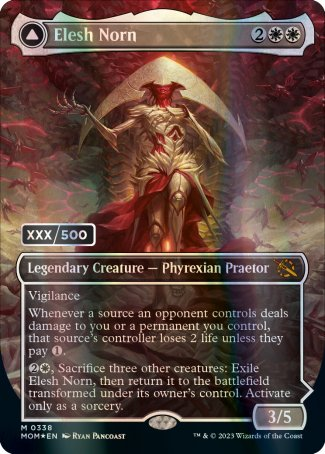 Elesh Norn // The Argent Etchings (Serialized) [March of the Machine] MTG Single Magic: The Gathering    | Red Claw Gaming