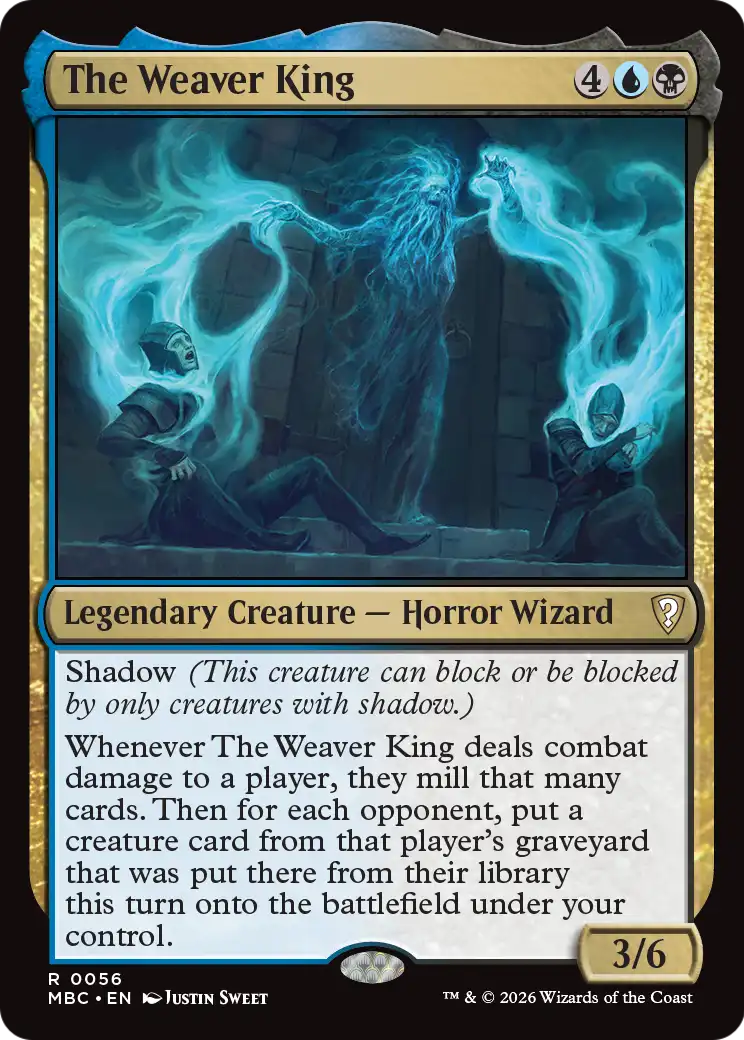 The Weaver King [Mystery Booster: Commander Edition] | Red Claw Gaming