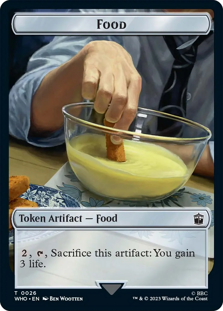 Food Token [Doctor Who Tokens] MTG Single Magic: The Gathering | Red Claw Gaming