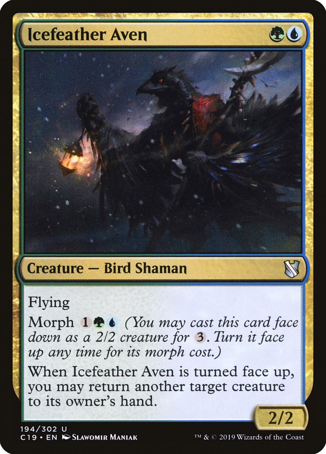 Icefeather Aven [Commander 2019] MTG Single Magic: The Gathering | Red Claw Gaming