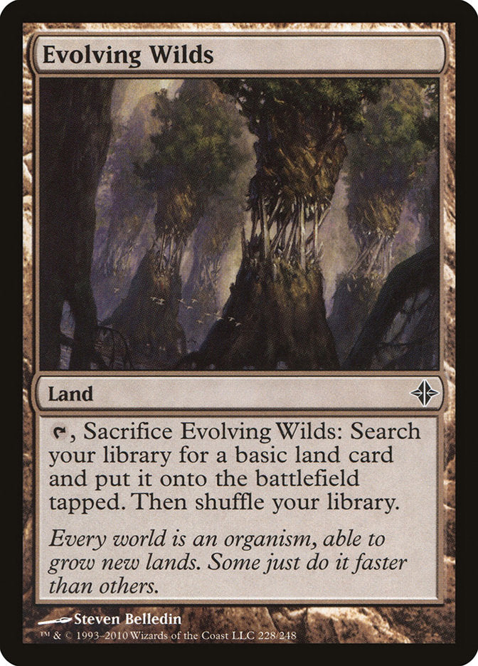 Evolving Wilds [Rise of the Eldrazi] MTG Single Magic: The Gathering | Red Claw Gaming