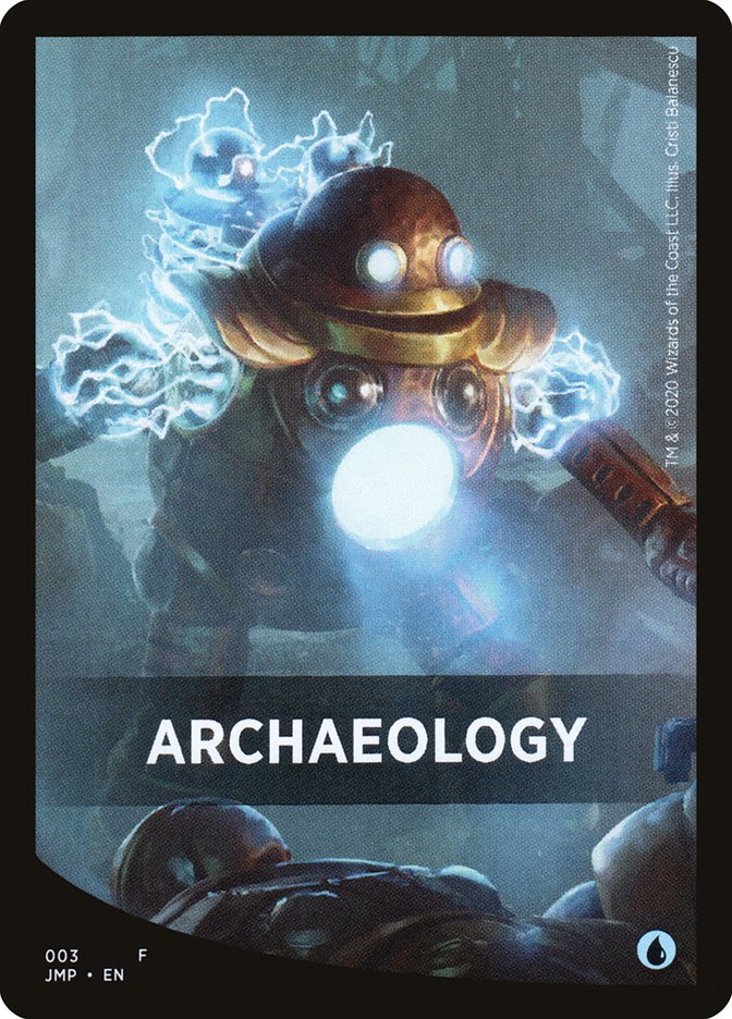 Archaeology Theme Card [Jumpstart Front Cards] MTG Single Magic: The Gathering | Red Claw Gaming