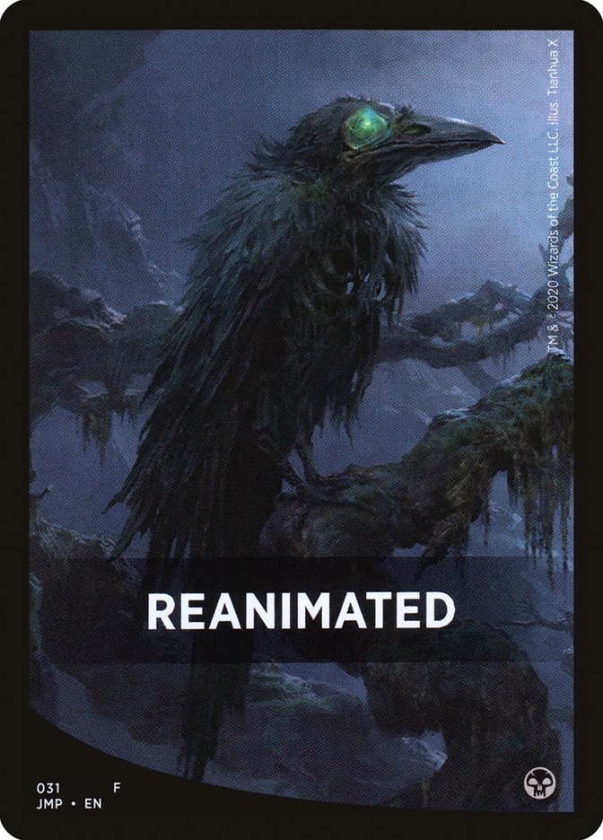 Reanimated Theme Card [Jumpstart Front Cards] MTG Single Magic: The Gathering | Red Claw Gaming