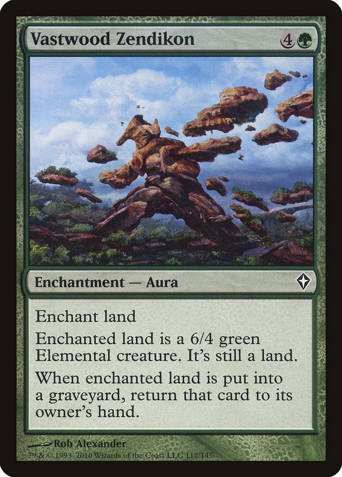 Vastwood Zendikon [Worldwake] MTG Single Magic: The Gathering | Red Claw Gaming