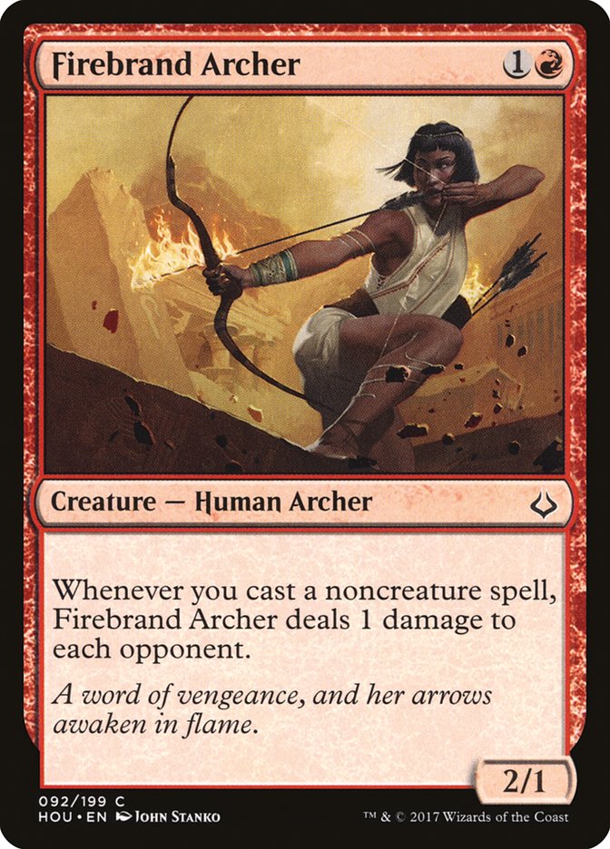 Firebrand Archer [Hour of Devastation] MTG Single Magic: The Gathering | Red Claw Gaming
