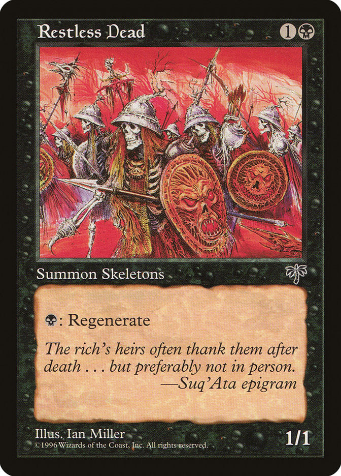 Restless Dead [Mirage] MTG Single Magic: The Gathering | Red Claw Gaming