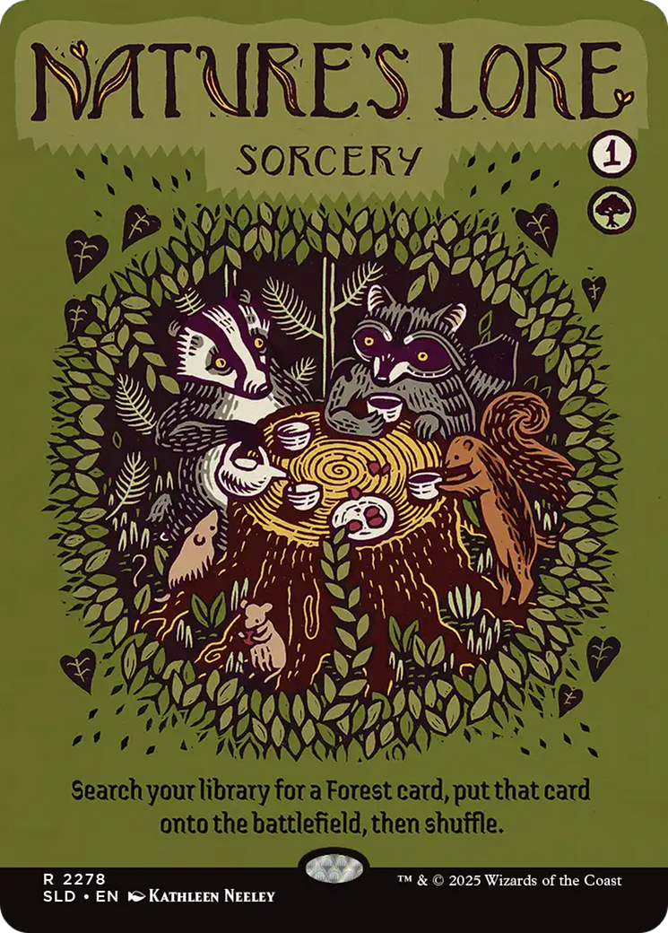 Nature's Lore (2278) [Secret Lair Drop Series] MTG Single Magic: The Gathering | Red Claw Gaming