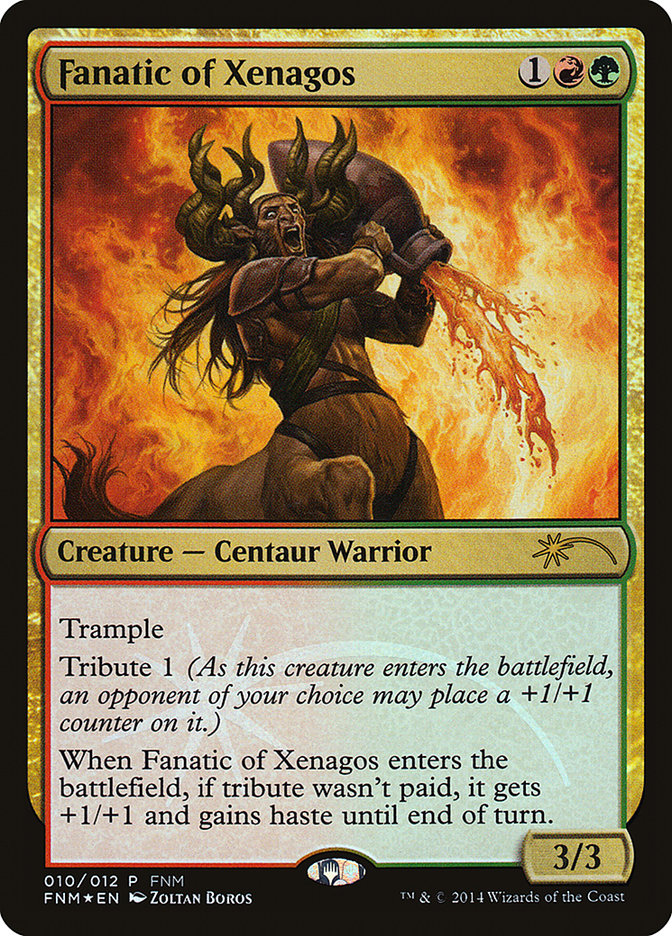 Fanatic of Xenagos [Friday Night Magic 2014] MTG Single Magic: The Gathering | Red Claw Gaming