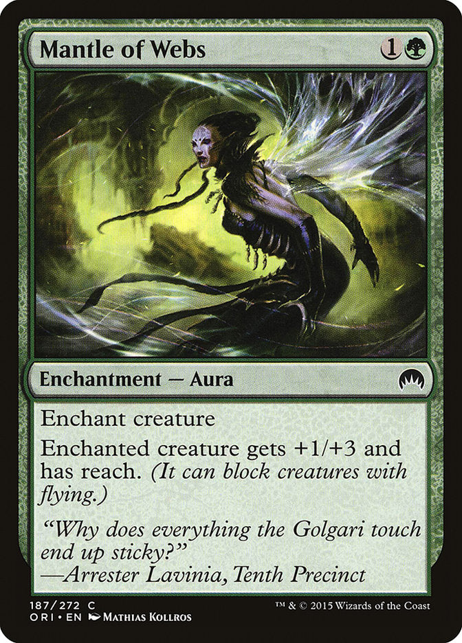 Mantle of Webs [Magic Origins] MTG Single Magic: The Gathering | Red Claw Gaming