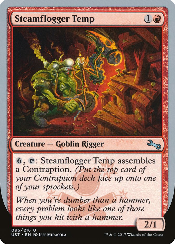 Steamflogger Temp [Unstable] MTG Single Magic: The Gathering | Red Claw Gaming