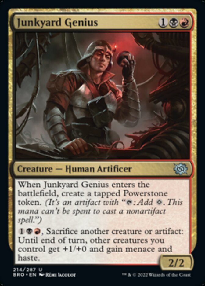 Junkyard Genius [The Brothers' War] MTG Single Magic: The Gathering | Red Claw Gaming