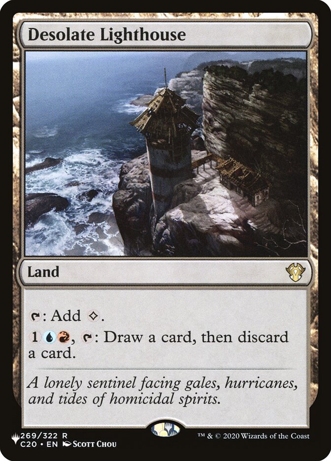 Desolate Lighthouse [Secret Lair: Heads I Win, Tails You Lose] MTG Single Magic: The Gathering | Red Claw Gaming
