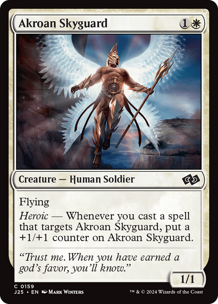 Akroan Skyguard [Foundations Jumpstart] MTG Single Magic: The Gathering | Red Claw Gaming
