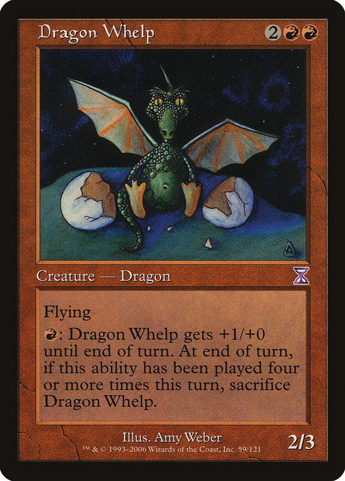 Dragon Whelp [Time Spiral Timeshifted] MTG Single Magic: The Gathering | Red Claw Gaming
